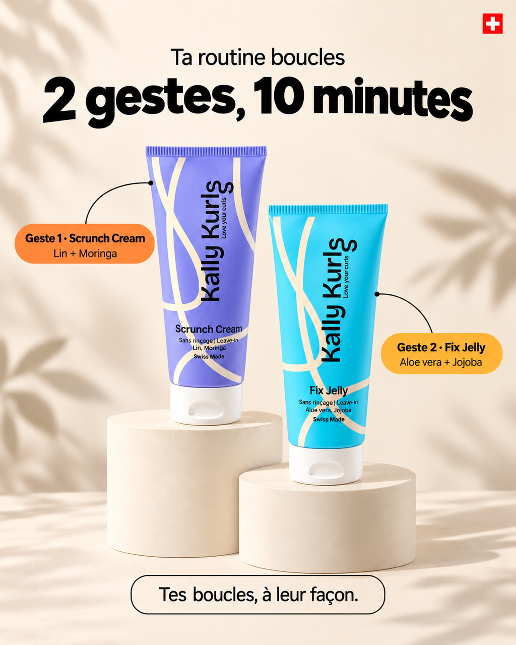 Le combo parfait : Scrunch Cream & fix jelly - KallyKurls