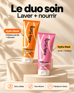Après & Shampoing Combo Soins · Hydra Wash & Hydra Mask