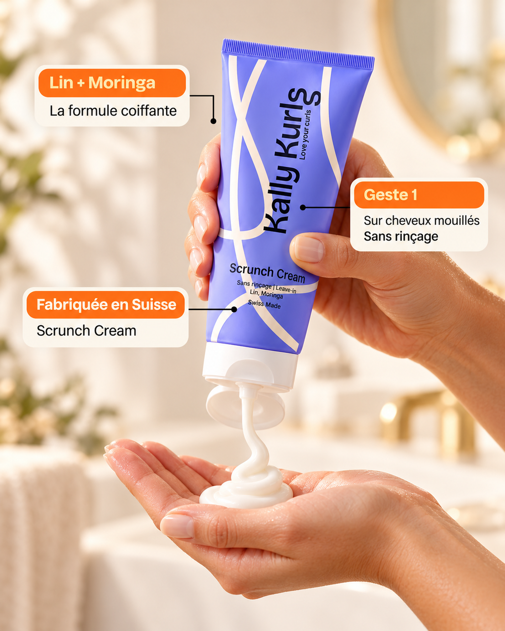 Le combo parfait : Scrunch Cream & fix jelly - KallyKurls