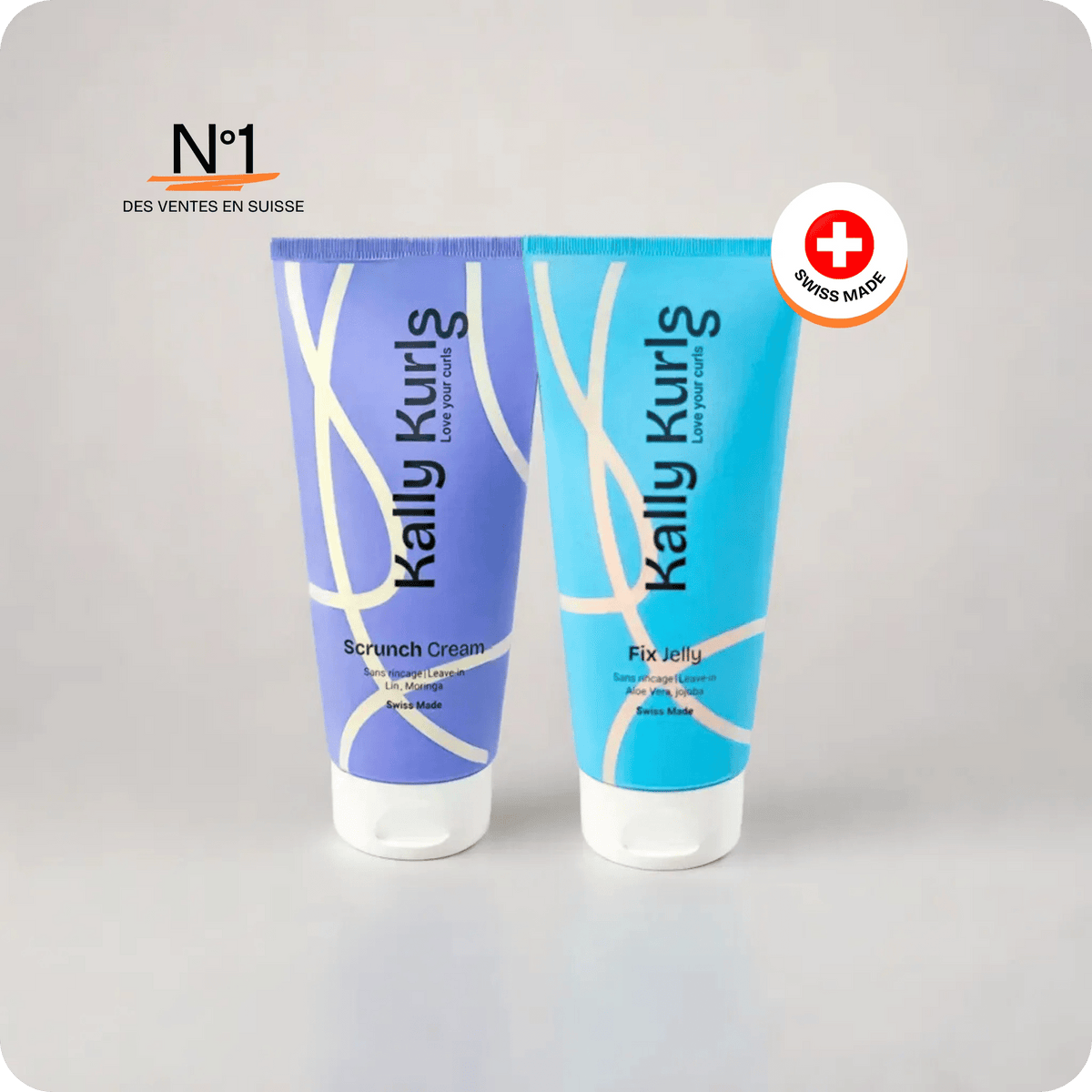 Scrunch Cream et Fix Jelly Kally Kurls
