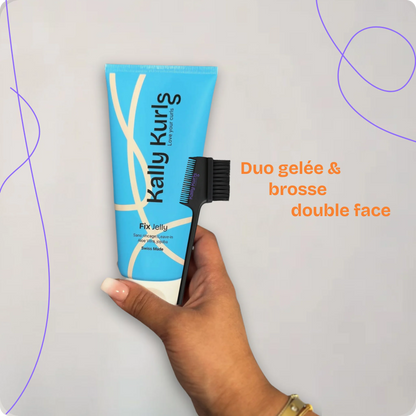 Kurls Fix Jelly & brosse double face
